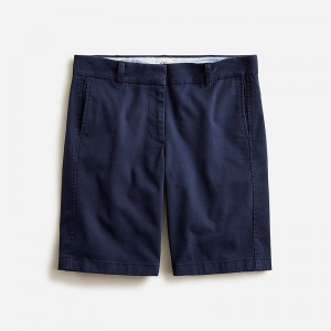 J.Crew 10" bermuda stretch chino short Navy Online | 87JXABPUO