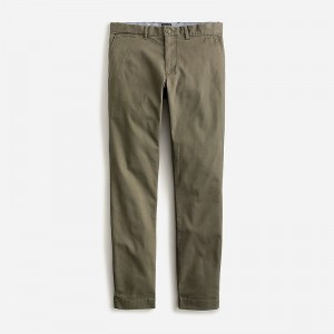 J.Crew 250 skinny-fit pant in stretch chino Catskill Green Online | 05EFICOLW