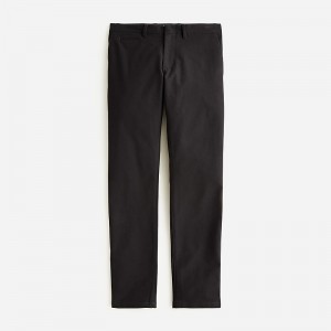 J.Crew 484 Slim-fit midweight tech pant Black Online | 85HERQPUG