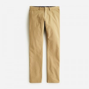 J.Crew 484 Slim-fit midweight tech pant Dark Driftwood Outlet Online | 79PEQJUFK