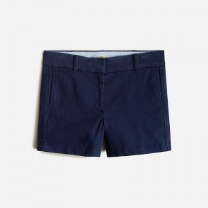 J.Crew 4" stretch chino short Navy USA | 16JPIYBMT