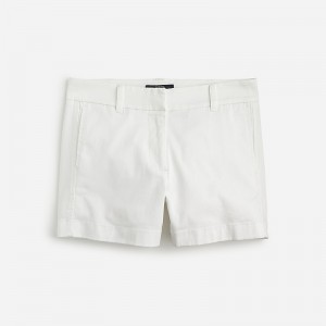 J.Crew 4" stretch chino short White Sale | 29NORZSPI