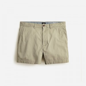 J.Crew 5" stretch chino short Aircraft Surplus Clearance | 34OUTWSLY