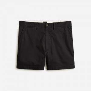 J.Crew 5" stretch chino short Black Sale | 27HPREIMN