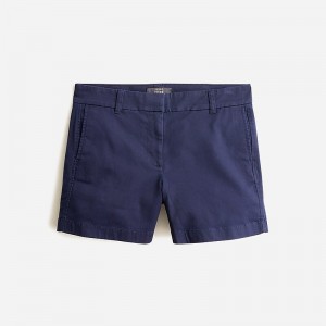 J.Crew 5" stretch chino short Navy Clearance | 38KBIQCSY