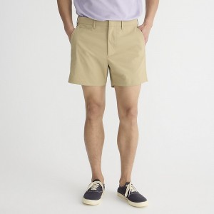 J.Crew 5'' tech short Khaki Online | 89BPTSVYZ