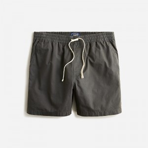 J.Crew 6" dock short Coal Grey Factory Promo | 64PGRFYTQ