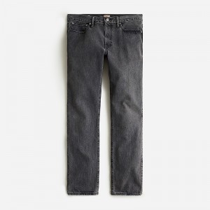 J.Crew 770™ Straight-fit jean in Japanese stretch selvedge denim Faded Black Factory Outlet | 50OCYDKJN