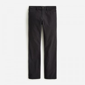 J.Crew 770™ straight-fit five-pocket midweight tech pant Black Clearance | 41EFCTNPS