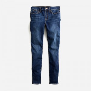 J.Crew 9" toothpick jean Deep Indigo Sale | 27MYLOKNW