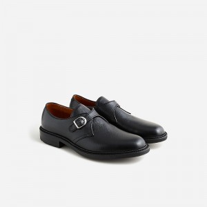 J.Crew Alden® for J.Crew monk-strap dress shoes Black Clearance | 49OBTZUYG