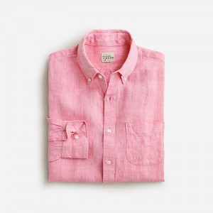 J.Crew Baird McNutt Irish linen shirt Tuberose Outlet Online | 75YXFADQZ