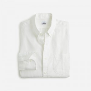 J.Crew Baird McNutt Irish linen shirt White Outlet | 94AQYWNJF