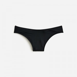 J.Crew Belted '90s high-leg bikini bottom Black Sale | 25TPGRXVJ