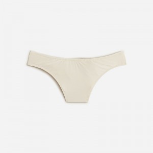 J.Crew Belted '90s high-leg bikini bottom Natural USA | 15DOZEUBG