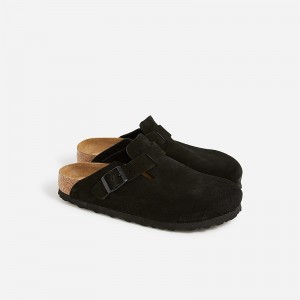 J.Crew Birkenstock® Boston clogs Black Factory Outlet | 54CLWJESO