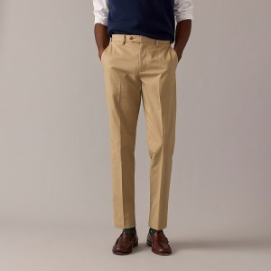 J.Crew Bowery dress pant in stretch chino Khaki Online | 85GAXQMRS