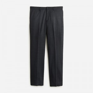 J.Crew Bowery dress pant in stretch wool-blend oxford Charcoal Outlet Online | 74MGTIPWO