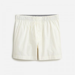 J.Crew Boxer shorts in Broken-in organic cotton oxford Sea Salt Factory Outlet | 58QCTYDEF