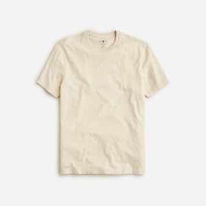 J.Crew Broken-in T-shirt Hthr Ecru Online | 02FDOISXU