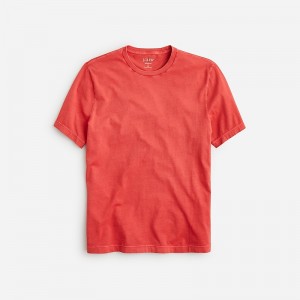 J.Crew Broken-in T-shirt Sunbaked Rose Outlet | 96ACUSEXJ