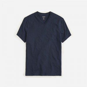 J.Crew Broken-in V-neck T-shirt Navy Clearance | 30FSUEAXB