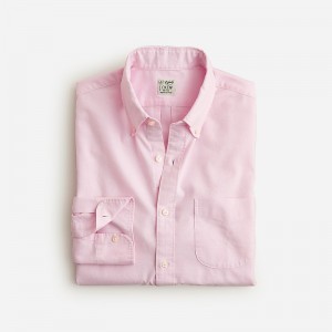 J.Crew Broken-in organic cotton oxford shirt Orchid Pink Oxford Clearance | 46YDGZMER