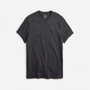 J.Crew Broken-in short-sleeve T-shirt Black Factory Promo | 69GONESIX