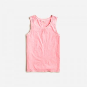 J.Crew Broken-in tank top Hibiscus Sale | 29PUHMOTJ