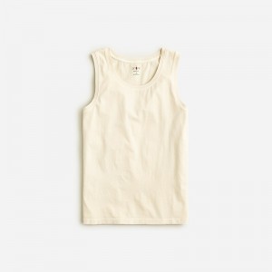 J.Crew Broken-in tank top Natural USA | 13FCRTLQU