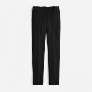 J.Crew Cameron slim cropped pant in four-season stretch Black Factory Promo | 62XKASPQB