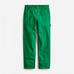 J.Crew Carpenter pant in cotton twill Billiard Green Clearance | 41DUHGMIP