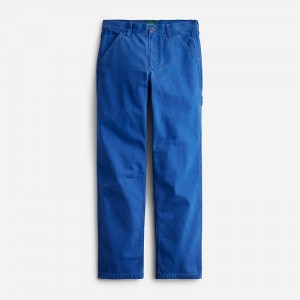 J.Crew Carpenter pant in cotton twill Gulf Blue Outlet Online | 79WOQYTXA