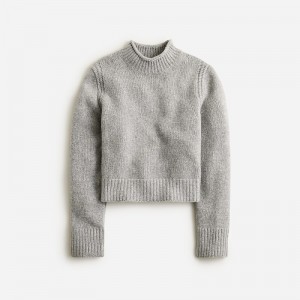 J.Crew Cashmere Rollneck™ sweater Hthr Ash Clearance | 46GBLIXWZ