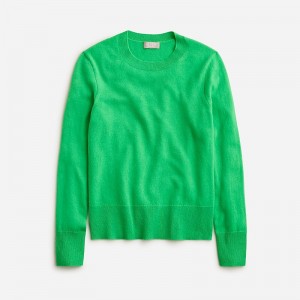 J.Crew Cashmere classic-fit crewneck sweater Vintage Lime Clearance | 42QWKLJES