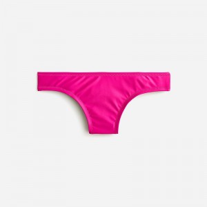 J.Crew Classic full-coverage bikini bottom Radiant Fuchsia Online | 80LPBWMSD