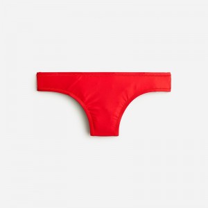 J.Crew Classic full-coverage bikini bottom Bright Cerise Factory Outlet | 58AMHUEND