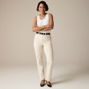 J.Crew Classic straight jean Ecru Wash Online | 02RGEYPCH