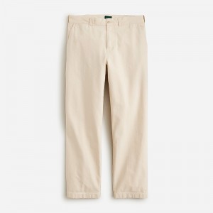 J.Crew Classic trouser in canvas Natural Seeded Factory Promo | 69BHFAQZJ