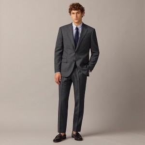 J.Crew Crosby Classic-fit suit jacket in Italian stretch worsted wool blend Charcoal Factory Outlet | 58ZIJVLUD