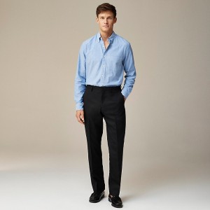 J.Crew Crosby Classic-fit suit pant in Italian wool Black Clearance | 48OLNHJUR