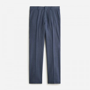 J.Crew Crosby Classic-fit suit pant in Italian stretch worsted wool Atlantic Blue Factory Promo | 61TNEFUYA