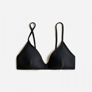 J.Crew French bikini top Black Online | 08ZCOJHQW