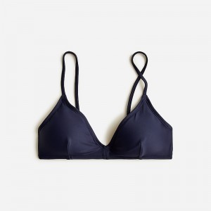 J.Crew French bikini top Navy Outlet | 94CYLGUPZ