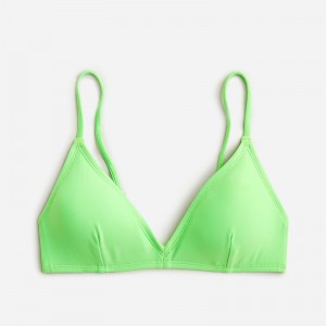 J.Crew French bikini top Summer Lime Outlet Online | 78HONYXWF