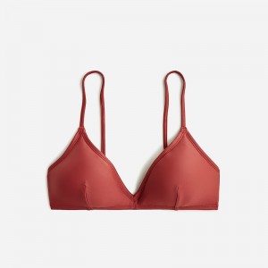 J.Crew French bikini top Warm Chimney Online | 03EQAITCW