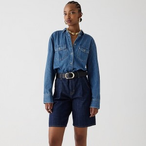 J.Crew Garçon classic chambray shirt Storm Wash Online | 87GMXBHWU