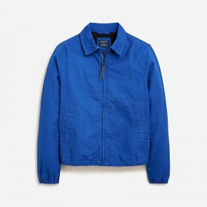 J.Crew Harrington jacket in cotton twill French Blue Outlet Online | 71OIZNWYR