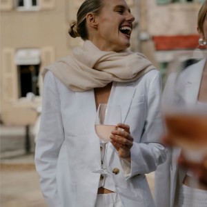 J.Crew Helena blazer in stretch linen blend White Online | 81OFIEDWP