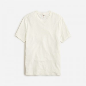 J.Crew Hemp-organic cotton blend T-shirt Natural Outlet Online | 76RTJDVYO